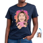 Gepersonaliseerde T-shirt voor babymeisjes | Gepersonaliseerde gender reveal T-shirt Gepersonaliseerde geschenken - Grappige baby www.customywear.com 31