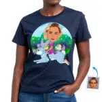 Vlastné veľkonočné zajačie tričko – zábavné tričko so zajačikom Darčeky na mieru – Jazda na králikoch www.customywear.com 31
