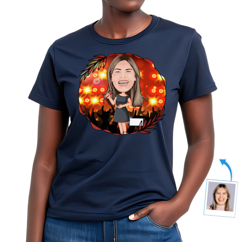 A9-G3-customywear-customy-wear ile özel kadın kişiselleştirilmiş fotoğraflı tişörtler yaratın