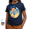 A9-G3-customywear-custom-Girls-young-girls-youth-personalized-photo-t-shirts-customy-wear Camiseta de voleibol de playa personalizada para niñas - Camiseta de voleibol personalizada para niños