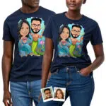 Mermaid Dreams Come True: Custom Photo Mermaid Couple Shirt Custom Gifts - Mermaid www.customywear.com 31