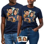 Camisetas personalizadas para casais policiais | Camisetas personalizadas com a frase "Oficiais Igualitários" Presentes personalizados - Policial www.customywear.com 31