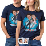 Gepersonaliseerde ballerina-shirts voor koppels | Gepersonaliseerde cadeaus voor hem Gepersonaliseerde geschenken - Balletdanser www.customywear.com 31