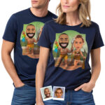 Custom Caveman Couples Shirt – Transform Your Photo into Primitive Matching Tee Custom Gifts - Caveman www.customywear.com 31