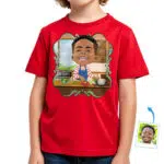 Custom Boy Cooking Shirt – Personalized Youth Chef Tee Boy's T-shirts www.customywear.com 32
