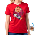 Camiseta personalizada de aventura espacial: transforma tu foto en una camiseta personalizada de cohete Regalos personalizados - Cohete www.customywear.com 32