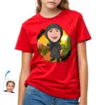 Custom Arabian Girl Hijab Shirt | Personalized Cultural Kids Tee Custom Gifts - Arabic culture www.customywear.com 32