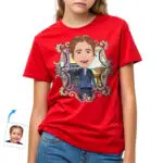 Inspiring Teacher Girl Custom T-Shirt Custom Gifts - Teacher www.customywear.com 32