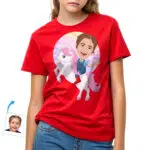 Camiseta de unicornio personalizada para jóvenes: camiseta de unicornio personalizada para niños Regalos personalizados - Unicornio www.customywear.com 32