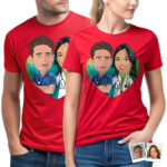 T-shirts personnalisés pour couples d'infirmières – Cadeau personnalisé pour école d'infirmières Cadeaux personnalisés - Infirmière www.customywear.com 32