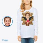 Custom Angel Girl Cute Fairy Shirt | Personalized Youth Fantasy Tee-Customywear-Fairy angel T-shirts