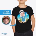 Custom Arabian Boy Shirt | Personalized Arab American Kids Tee-Customywear-Arabic culture T-shirts