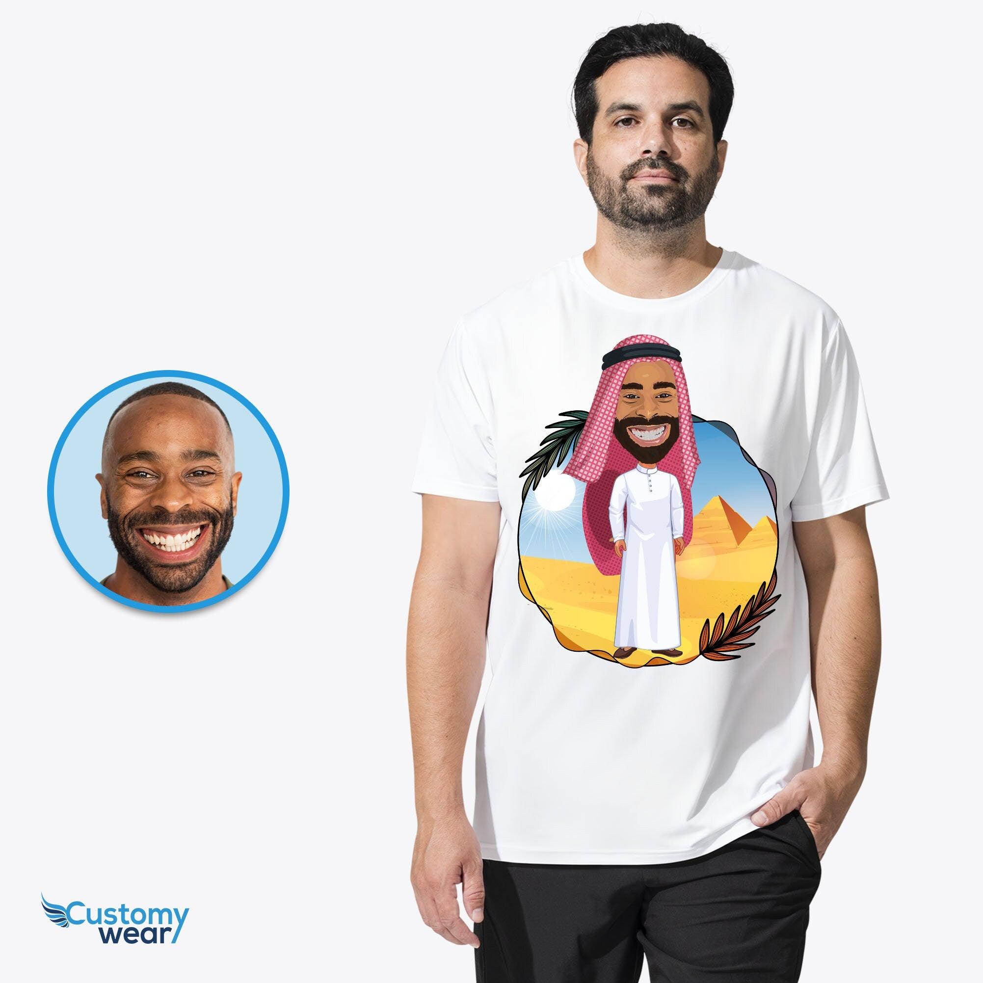Arabian man shirt | Travel lover Arab Boyfriend fashion culture tee CustomyWear