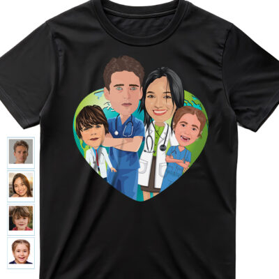 Personalized Nursing Family Shirt – Custom Nurse Family Gifts Family www.customywear.com 2