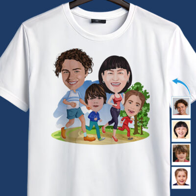 Embrace Fitness Together with our Runner Family Shirts Family www.customywear.com 2