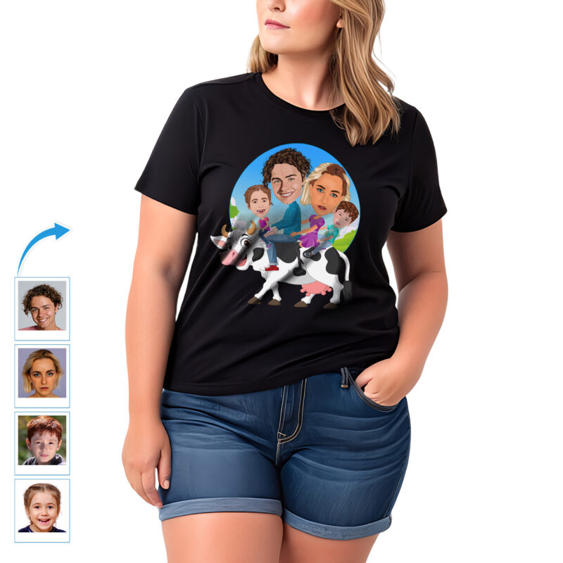 B2-Personalized-matching-family-portrait-art-tees-customywear