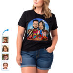 Mittatilaustyönä Superhero Family Reunion paidat | Henkilökohtaiset sankarilliset perhepaidat Räätälöidyt lahjat – alkuperäinen supersankari www.customywear.com 13