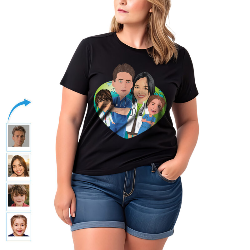 B2-Personalized-matching-family-portrait-art-tees-customywear
