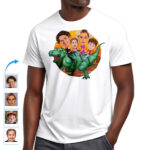 Create Your Personalized Dinosaur Family Tee | Custom Family Vacation T-Shirts Custom Gifts - Dinosaur Ride www.customywear.com 13