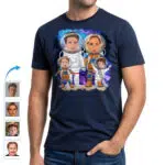Custom Astronaut Family Shirt – Personalized Space-Themed Gift for New Parents Custom Gifts - Astronauts www.customywear.com 14