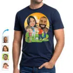 Personalized Golf Family Shirts | Custom Tee with Your Photo Custom Gifts - Golf Players www.customywear.com 15