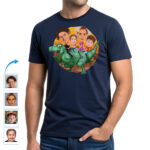 Create Your Personalized Dinosaur Family Tee | Custom Family Vacation T-Shirts Custom Gifts - Dinosaur Ride www.customywear.com 14