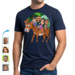 Custom Donkey Family Shirt – Personalized funny Llama Nature Gift Custom Gifts - Donkey Ride www.customywear.com 15
