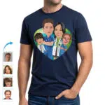 T-shirt personnalisé pour famille d'infirmières – Cadeaux personnalisés pour familles d'infirmières Cadeaux personnalisés - Infirmière www.customywear.com 14