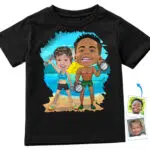 Custom Gym Family Shirt – Personalized Workout Tees for Family Bonding Custom Gifts - Beach workout www.customywear.com 17