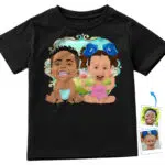 Personliga Baby-Fied Family T-shirts | Beställnings- fotoutslagsplatser Anpassade presenter - Funny Baby www.customywear.com 17