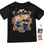 Camisetas personalizadas para la familia de la policía | Regalos personalizados para oficiales Regalos personalizados - Oficial de policía www.customywear.com 17
