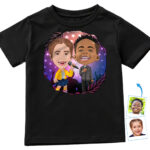 Gepersonaliseerde familieshirts voor zangers | Popcultuurmuziek-T-shirt | Aangepast cadeau voor muziekleraar Gepersonaliseerde geschenken - Zangers www.customywear.com 17