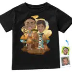 Egyedi afrikai családi ingek: személyre szabott sivatagi kalandpóló Egyedi ajándékok – afrikai ruha www.customywear.com 17