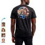 Personalizované rodinné tričko pro bubeníka – hudební trička na míru pro všechny věkové kategorie Dárky na míru – bubeníci www.customywear.com 16