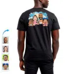 Personliga Baby-Fied Family T-shirts | Beställnings- fotoutslagsplatser Anpassade presenter - Funny Baby www.customywear.com 18