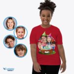 Kaos Keluarga Ulang Tahun Custom - Kaos Perayaan Personalisasi untuk Segala Usia-Pakaian Khusus-Ulang Tahun