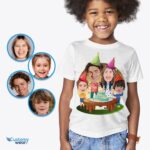 Kemeja Keluarga Ulang Tahun Kustom - Kaos Perayaan Remaja yang Dipersonalisasi-Pakaian Khusus-Ulang Tahun