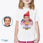 Custom Birthday Girl Shirt - Personalized Youth Celebration Tee-Customywear-Birthday