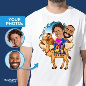 Custom Camel Ride Gay Shirt | Personalized LGBTQ+ Couples Tee Axtra - ALL vector shirts - male www.customywear.com