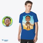 Custom Caveman Youth Boy Shirt | Personalized Ancient African Kids Tee-Customywear-Best Seller