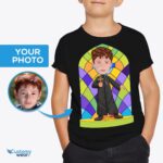 Benutzerdefiniertes christliches Priester-Shirt für Jungen | Personalisiertes religiöses T-Shirt-Customywear-Jungen