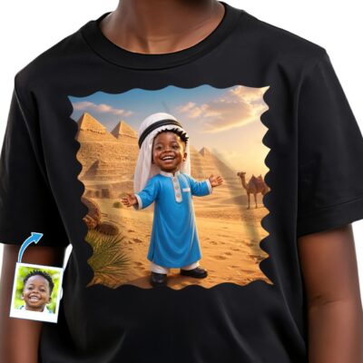 Custom Arabian Boy Shirt | Personalized Arab American Kids Tee Customywear www.customywear.com Custom Arabian Boy Shirt | Personalized Arab American Kids Tee Boy's T-shirts www.customywear.com