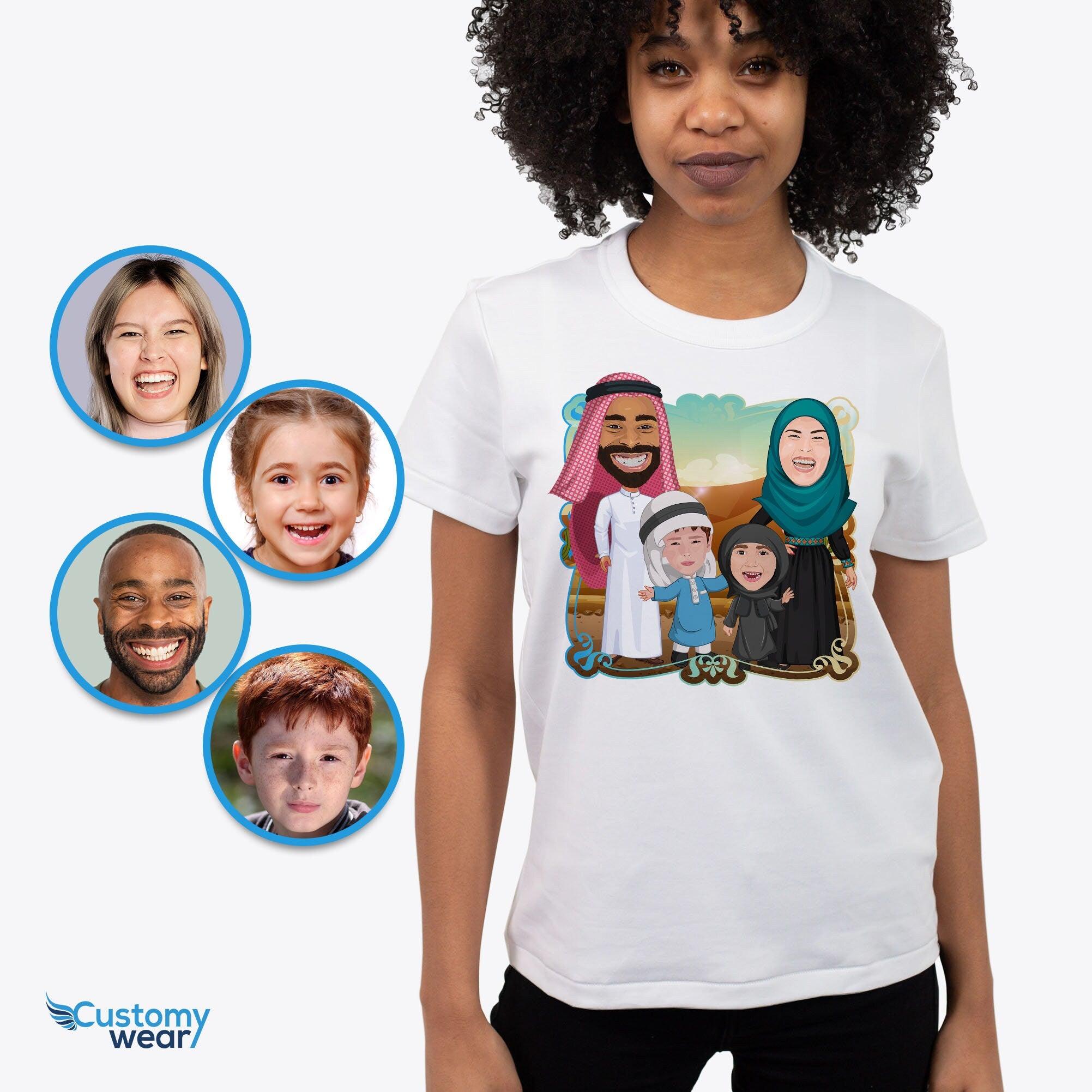Custom Arabic family shirts, Arab mother shirt, Eid shirt, Mothers day gift, Arabic gift CustomyWear Adult-google, adult2, Arab_shirts, Custom_family_shirts, Eid_shirt, family-adult, family-judge, fami