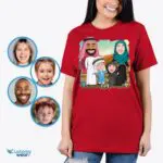 Εξατομικευμένα αραβικά οικογενειακά μπλουζάκια - Αποτυπώστε αναμνήσεις με παραδοσιακή ενδυμασία-προσαρμοσμένα ρούχα-πουκάμισα για ενήλικες