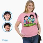 Personalized BBQ Partners' Tees | Thoughtful Gift for Her-Customywear-Adult shirts