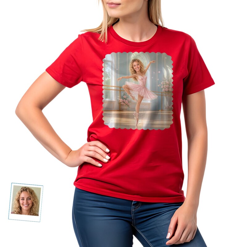 Custom Ballerina Shirt Personalized Ballet Dance Tee (11)