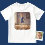 Custom Ballet Dancer T-Shirt – Personalized Photo Tee for Youth Boy's T-shirts www.customywear.com 3