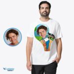 Transform Your Photo into a Custom Bowling Player T-Shirt - Personalized Unisex Tee-Customywear-Adult shirts