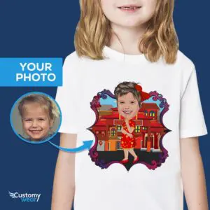 Čínská dívčí košile na zakázku | Personalizovaná dárková čínská trička pro mladé lidi www.customywear.com