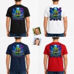 Custom Couples Alien Shirt – Personalized Space Anniversary and Birthday Gift T-shirts for Couple www.customywear.com 8